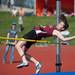 Dexter's Krista Schaefer during the high jump event at the Golden Triangle boys and girls track meet at Saline High School Friday, May 3.
Courtney Sacco I AnnArbor.com